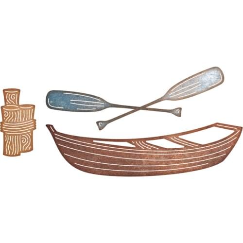 Sea Boat Set Metal Cutting Dies Stencil for DIY Scrapbooking Photo Album Embossing Paper Card Decorative Crafts Diecuts New 2018