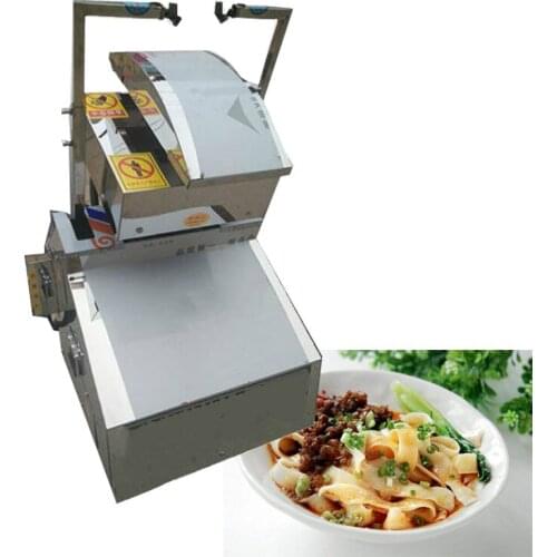 New low cost electric double cutting noodle machine small noodle machine can make noodles of different shapes