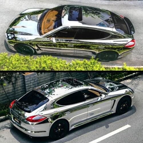 New Arrival Best Car Wrap Film PVC Adhesive Stretchable Chrome Color Changing Vinyl Film For Whole Body
