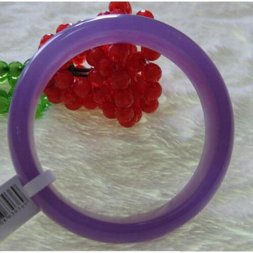 VERY FINE RARE NATURE PURPLE stone JADEITE BRACELET BANGLE