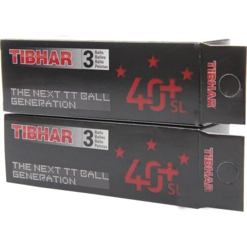 Original TIBHAR 3 Star 40+ New Material PP Ball Tournament Use Open Use Table Tennis ball / ping pong ball 3pcs