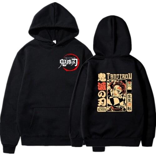 Kimetsu No Yaiba Hoodies 2021 Women Anime Kawaii Graphic Casual Hooded Female Zenitsu Agatsuma Hoodie Unisex Demon Slayer Hoody