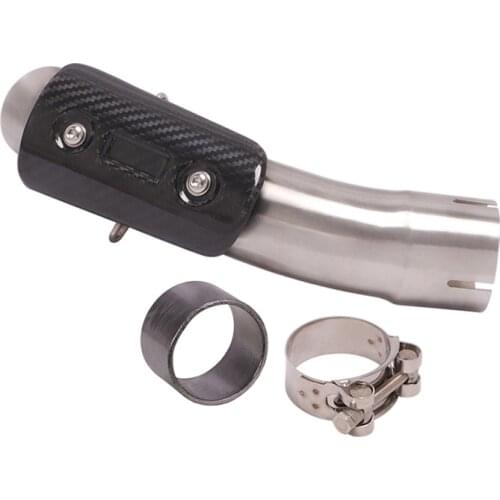 Motorcycle Exhaust Mid Link Tube Stainless Steel Modified For DUKE 250 390 RC390 2021 DUKE 250 390 ADV 2020 2021