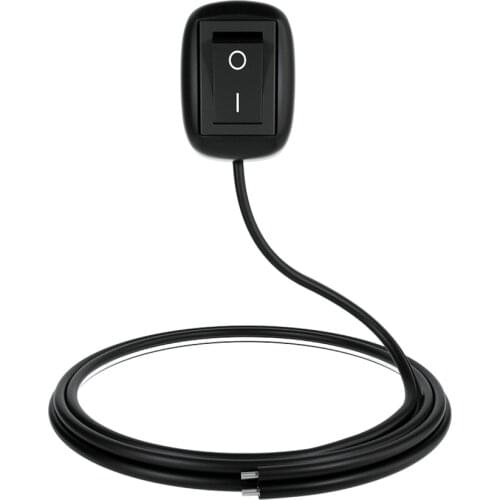 DC 12V Universal Car Switch Paste Type Toggle Switch with Cable 50cm for Fog Ring Drive Lights Neon Lights Car Styling