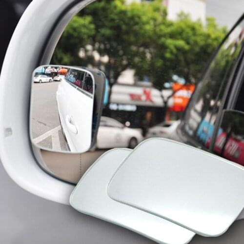Car-styling Blind Spot Mirror Auto Motorcycle Car Rear View Mirror Extra Wide Angle Adjustable Rearview Mirror 2pcs