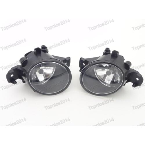 1Pair New Fog Light Lamps w/Bulb Car Styling For Nissan Qashqai 2008-2014