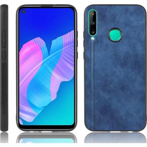 For Huawei Y7P Case Genuine Leather Cover For Huawei Y7P 2020 ART-L29 Phone Cases Back Capas Fashion Funda