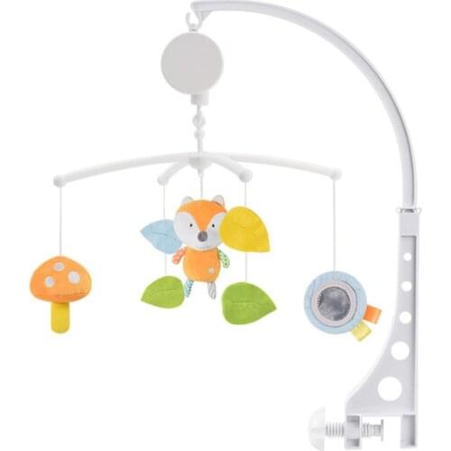 New Baby Crib Rattles Baby Toys 0-12 Months Music Box Bed Toy Carousel For Cots Mobile Toys Kids Toddler Holder Rattle Toy
