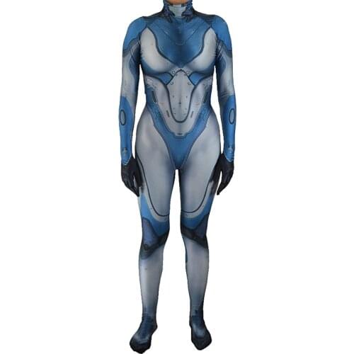Dezerged Sarah Kerrigan Costume 3D Print Woman Superhero Costume Game Girl Cosplay Female/Girls/Women Zentai Suit