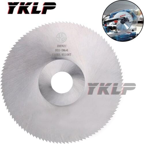 4" HSS Circular Saw Blade Cutting Disc for Iron Tube Carbon Steel Cutter Tools