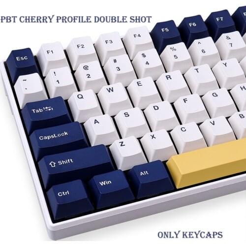 PBT Keycap 126 Key Cherry Profile Double Shote Personalized Rudy Keycaps For Mechanical Keyboard Anne Pro 2/GK61