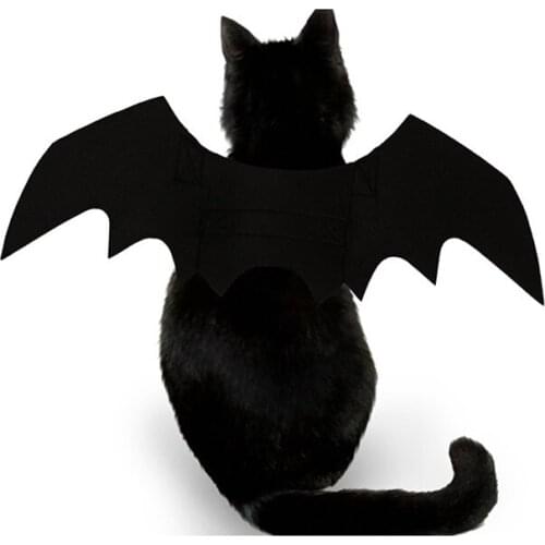 Pet Dog Cat Bat Wing Cosplay Prop Halloween Bat Fancy Dress Costume Outfit Wings NIN668