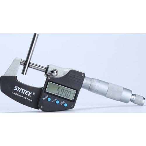 0-25mm Micron Digital Outside Micrometers 0.001mm Brand LCD Electronic Micrometer Thickness Micrometro Gauge Measuring Toosl