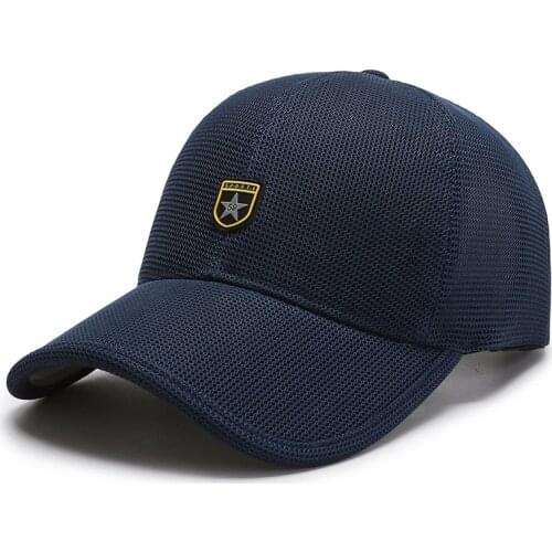 New Summer Mesh Breathable Quick Drying Women Mens Baseball Cap Travel Climbing Running Hiking Fishing Outdoor Sports Hat A174