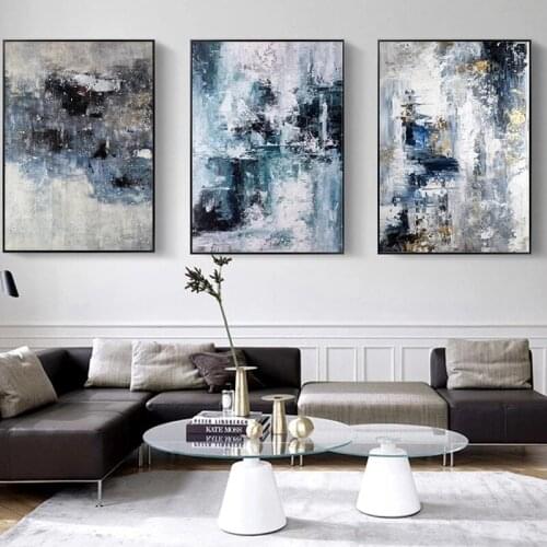Modern Abstract Nordic Style Posters and Prints Canvas Painting Cuadros Wall Art Picture for Living Room Home Decoration