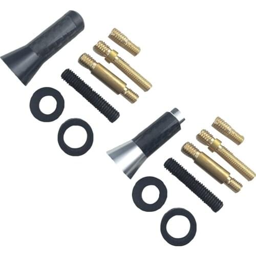 Universal Mini 3.5cm Car Antenna Carbon Fiber Car Radio Aerial Antenna Short Stubby Mast Antenna Car-Styling