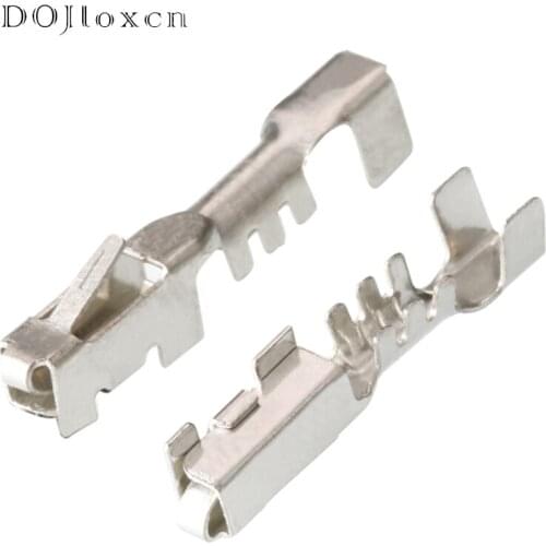 50/100/200/500/1000 Pcs 1.5MM Delphi APTIV DJ621A-1.5B Auto Copper Female Terminal Crimp Loose Pins Tinned Wiring Connector Plug