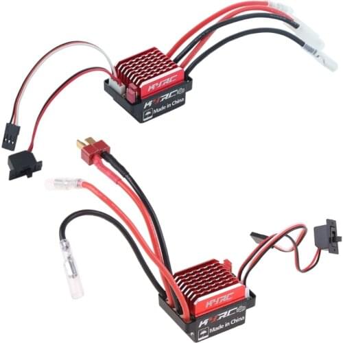 60A Brushed Motor ESC Electrical Speed Controller for 1/ 10 RC Car Buggy B36E