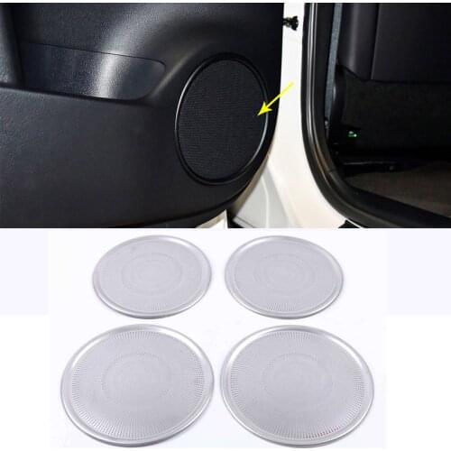Interior Accessories Speaker Cover Sound Decorative Frame Sequins For Lexus RX RX300 RX330 RX350 RX400h 2016-2020 Horn Hood