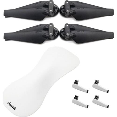 CFLY faith JJRC X12 RC drone Quadcopter spare parts CW CCW blade propeller set Landing gear Upper shell