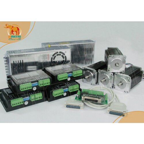 EU Ship) Nema 23 Wantai Stepper Motor 425oz-in,4.2A,4Axis CNC 3D Reprap Printer WT57STH115-4204A