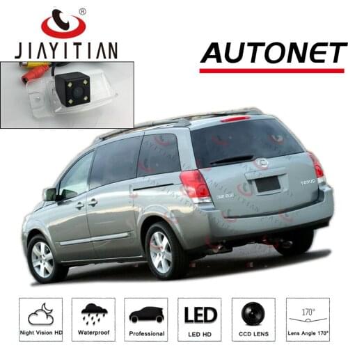 JIAYITIAN car rear view camera For Nissan Quest 3 van 2004 2005 2006 2007 2008 2009 CCD Night Vision Backup license plate camera