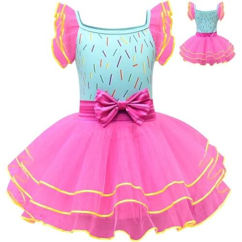 Fancy Nancy dress / Beautiful cosplay girl dress / Princess dress with bow