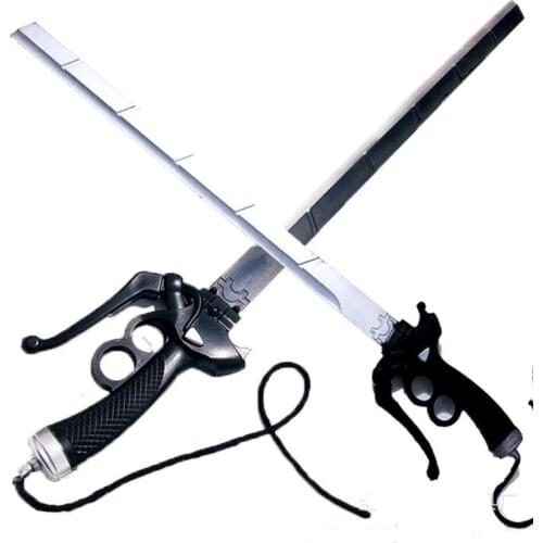 Halloween Weapon prop cosplay Attack On Titan Mikasa Ackerman sword RivaMika LeviMika sword Movie simulation weapon Prop