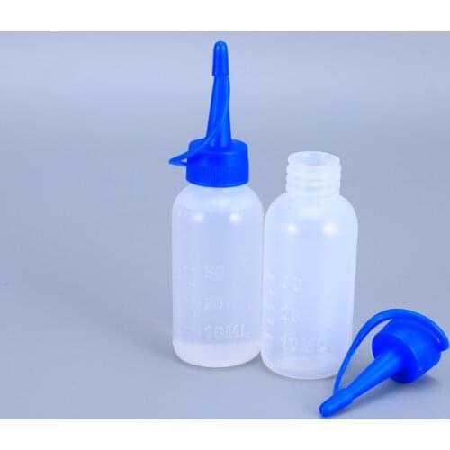 30ml PE Plastic Glue Bottle with Long Pointed Tip Squeeze Bottles for Liquid Glue Oil Food Grade 10PCS/lot
