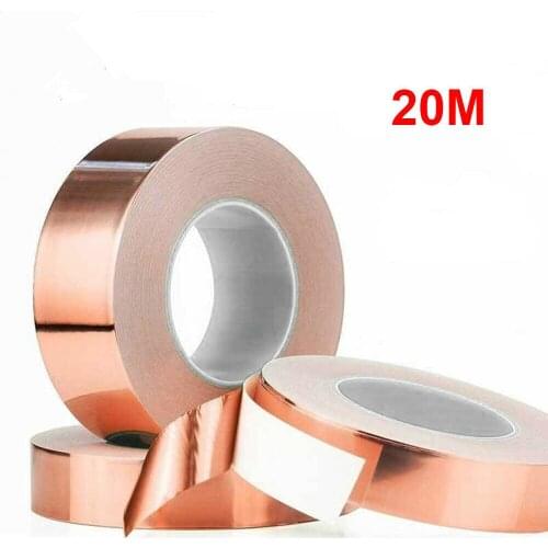 Diy Adhesive Conductive Emi Shielding Copper Foil Tape Great For Slug Repellent Emi Shielding Stained Glass