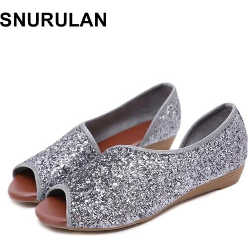 SNURULAN New summer womens fashion sandals for women casual comfortable sandals flat shoes womens soft shoes of large sizes 36