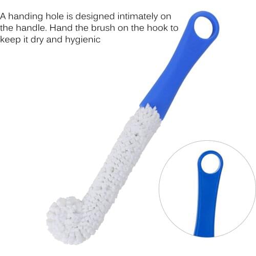 Sponge Bottle Cup Brush Sponge Cup Brush Glass Bottle Cleaning Removable Kitchen Glass Cleaning Brush Magic Sponge