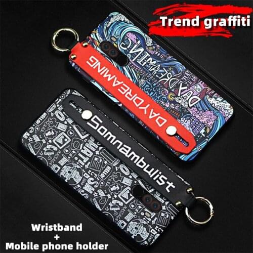 Waterproof Wrist Strap Phone Case For Xiaomi F1/Xiaomi Pocophone F1 Silicone Phone Holder Anti-dust