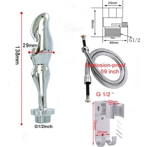 Wetips Enema Anal Washer Higienica Klisma Ass Lavement Anal Douche LavaCabezas Portatil Anus Cleaning Enema Priests Bidet Washer