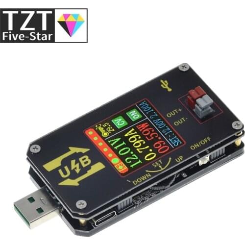 XY-UDP Digital USB DC DC Converter CC CV 0.6-30V 5V 9V 12V 24V 2A 15W Power Module Desktop Adjustable Regulated power supply