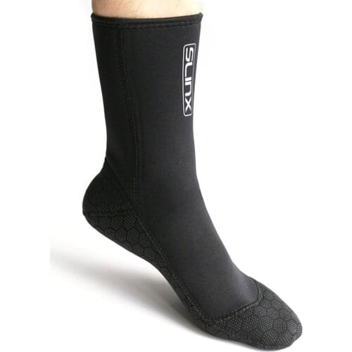 1 pair 3mm Swimming Boot Socks Scuba Wetsuit Neoprene Diving Socks Prevent Scratches Warming Snorkeling Socks
