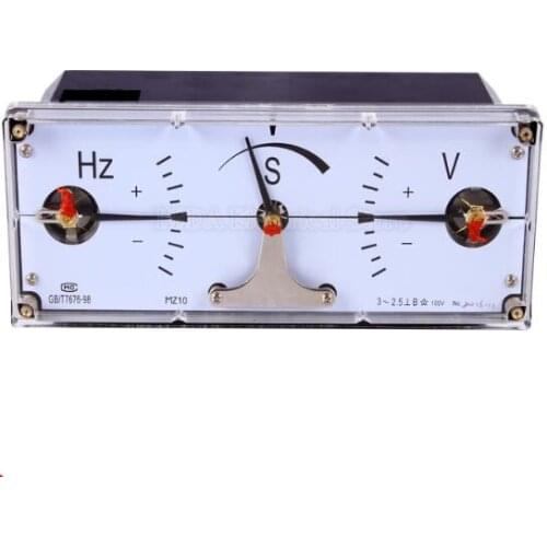 1Pcs MZ10 Three Phase Synchronous Meter Generator Grid Connected 100V 220 V Synchronous Meter MZ-10