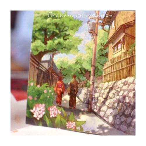 1pcs warm postcard, hand and son, 5