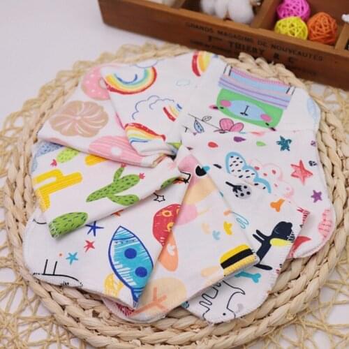 5pcs/pack Cotton Newborn Baby Towels 22.9*22.9CM Saliva Towel Nursing Towel Bibs Feeding Square Towels Handkerchief Small Towels