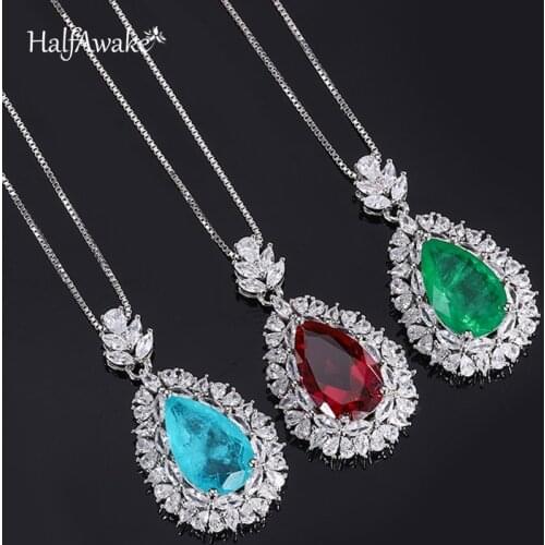 High-Quality S925 Silver Hot Sale Emerald Treasure Palla Inlaid Large Pendant Main Stone 10*16 Womens Necklace For Girlfriend