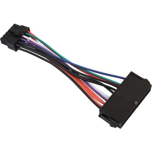 CARPRIE High Quality 15cm ATX 24 Pin to 12 Pin Power Supply Cable 24p to 12p Cord For Acer Q87H3-AM Hot 18Mar30