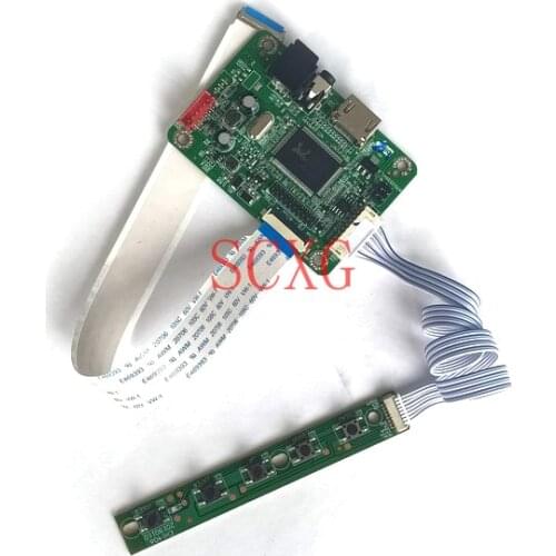 KIT DIY 1600*900 Matrix controller board drive Panel Fit LP140WD1-TPD1 LP140WD2-TPB1/TPD1 30-Pin eDP HDMI-compatible LED PC