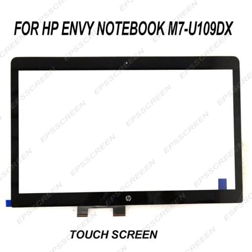 NEW REPLACE for Hp Envy M7-U M7-u009dx/109DX 17.3" Sensor Lens Touch Screen Digitizer Glass DISPLAY BLACK AND YELLOW CABLE