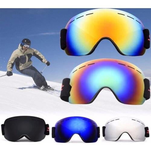 2019 Ski Goggles With Ski Mask Men Women Snowboard Goggles Glasses Skiing UV400 Protection Anti-fog Snow Skiing Glasses