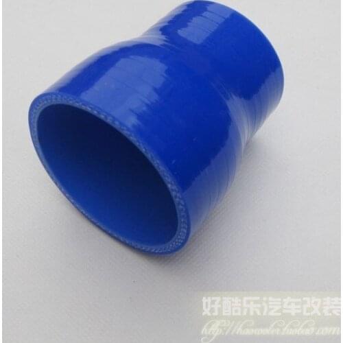 Universal 38-51mm(1.5''-2'') Straight Reducers Silicone Hose 38MM TO 51mm Coupler Intercoler Pipe Turbo, Blue