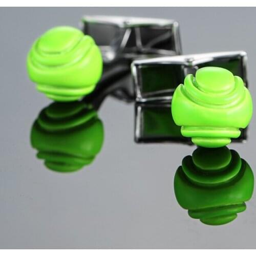 High Quality Mens Cufflink Sporty Design Tennis Cufflinks Mens Clothing Enamel Jewelry Shirts Cuff link Best Gift