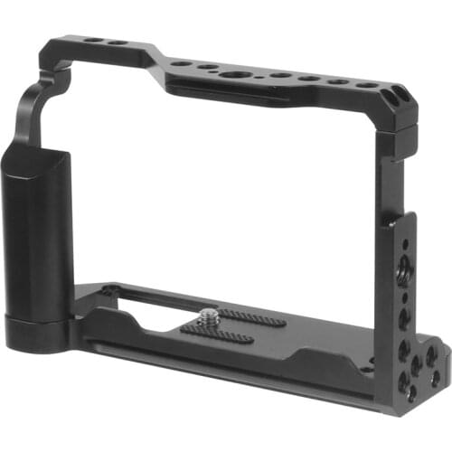 Camera Cage for Fuji Fujifilm XE4 X-E4 Protective Housing Case Handgrip w Cold Shoe Arri Mount Extension Kit