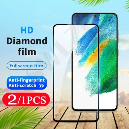 2/1Pcs full cover protective Film for Samsung Galaxy S10 5G s10 lite plus s10E tempered glass phone screen protector smartphone
