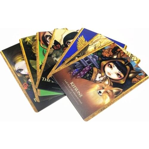 45 Cards Deck Oracle of the Shapeshifters Full English Divination Game Tarots B36F