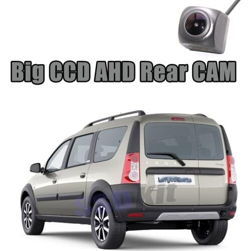 Car Big CCD Rear Camera For Renault Sandero II 2 2012~2020 Reversing Super Night View AHD 720 1080 WaterPoof Back CAM